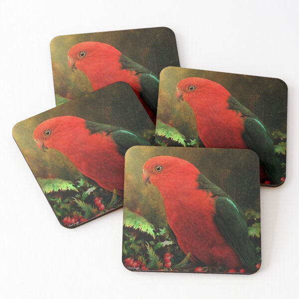 Item preview, Australian King Parrot designed and sold by wallarooimages.