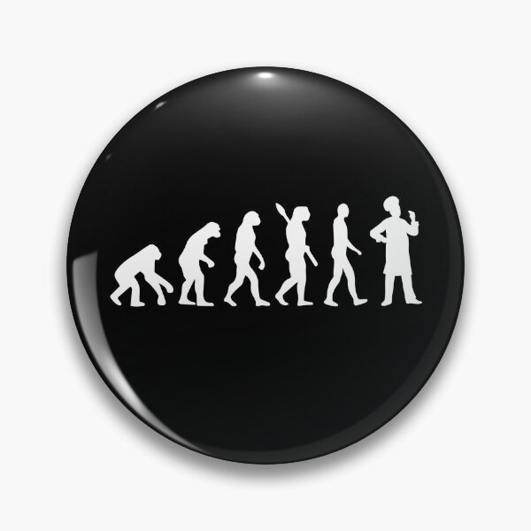 Artikelvorschau, Bäcker - Evolution des Menschen / Darwin entworfen und verkauft von Mohja-Design.