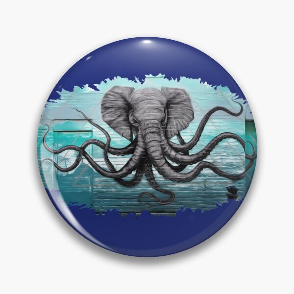 Item preview, Elephant Octopus designed and sold by painterfrank.