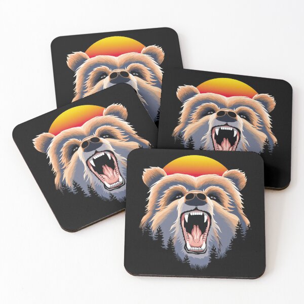 Item preview, Roaring Bear Face designed and sold by TMBTM.