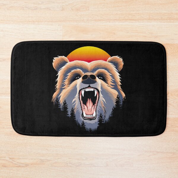 Item preview, Roaring Bear Face designed and sold by TMBTM.