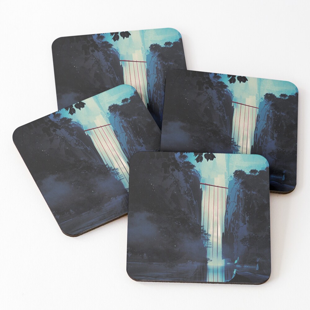 Item preview, Coasters (Set of 4) designed and sold by Dimooon112.