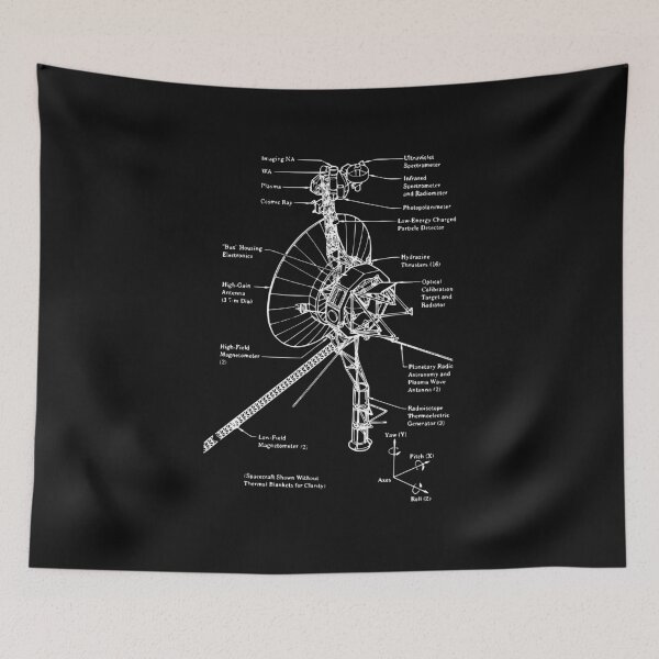 Item preview, Voyager Spacecraft Diagram designed and sold by jutulen.