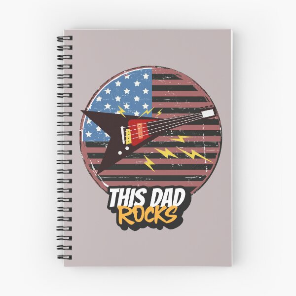 Item preview, This dad Rocks - Guitar Dad Unique Fathers Day 2020 designed and sold by Radu Matei.