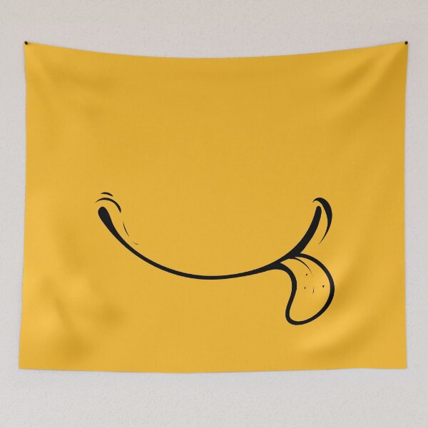 Item preview, tongue out goofy smiley Cartoon Mouth designed and sold by javes93.