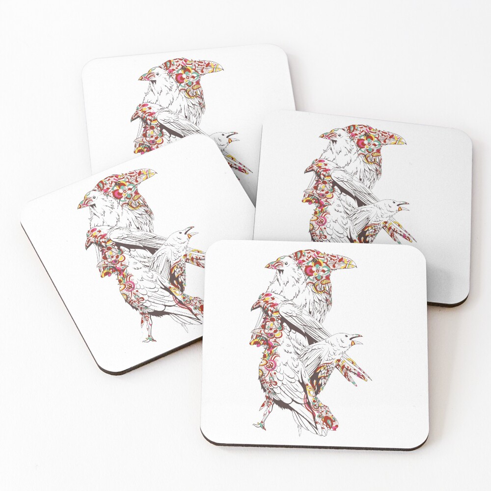Item preview, Coasters (Set of 4) designed and sold by TinoThreads.