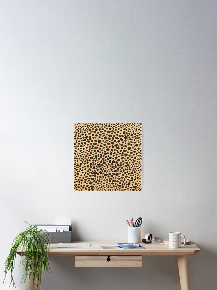 Thumbnail 2 of 3, Poster, Light Cheetah Pattern designed and sold by rclwow.