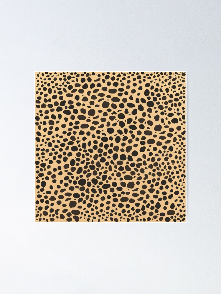 Thumbnail 1 of 3, Poster, Light Cheetah Pattern designed and sold by rclwow.