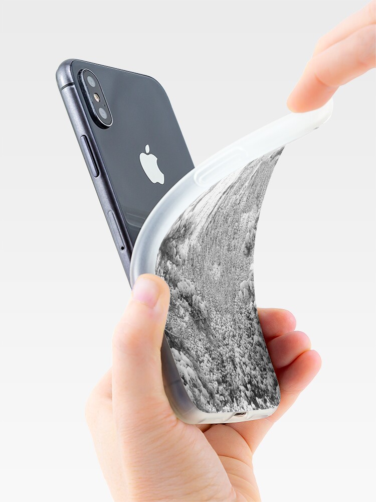 Alternate view of Flowers and Flatirons iPhone Case