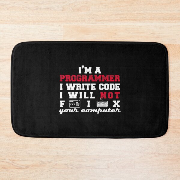 Item preview, Funny Programmer quote designed and sold by HajuRas.