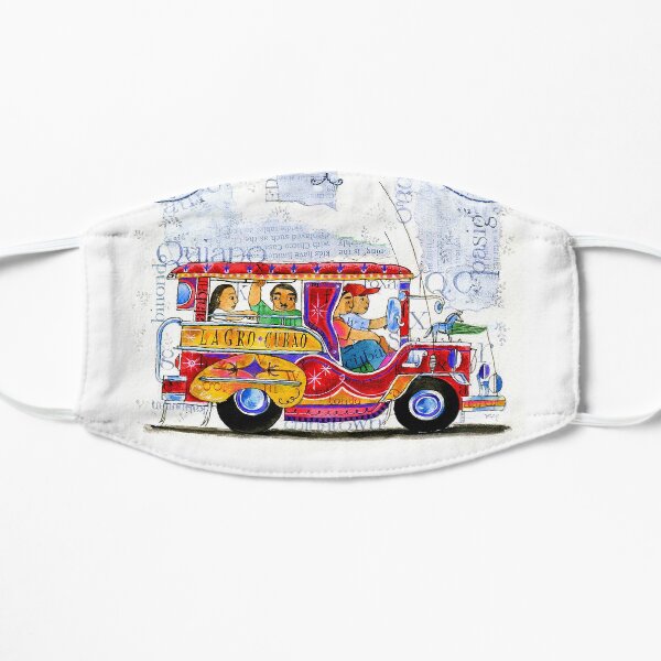 Manila jeepney ride illustration by robert alejandro Mask
