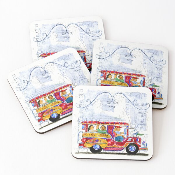Item preview, Manila jeepney ride illustration by robert alejandro designed and sold by papemelroti.