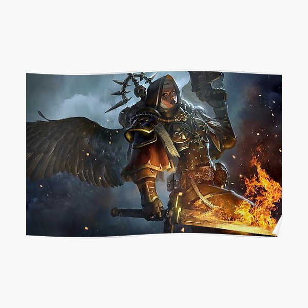 Hermanas de batalla. Warhammer 40 Póster