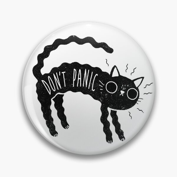 Item preview, Don't Panic designed and sold by DinoMike.