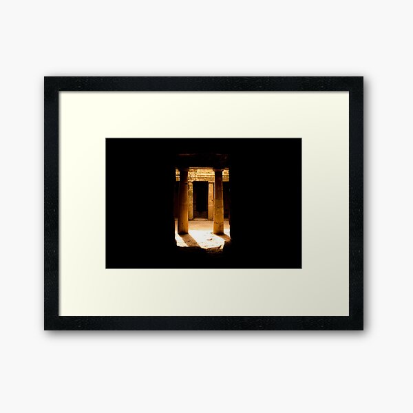 Tomb of the Kings, Pafos Framed Art Print