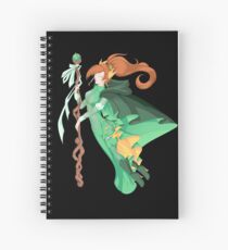 The Green Wizard Spiral Notebook