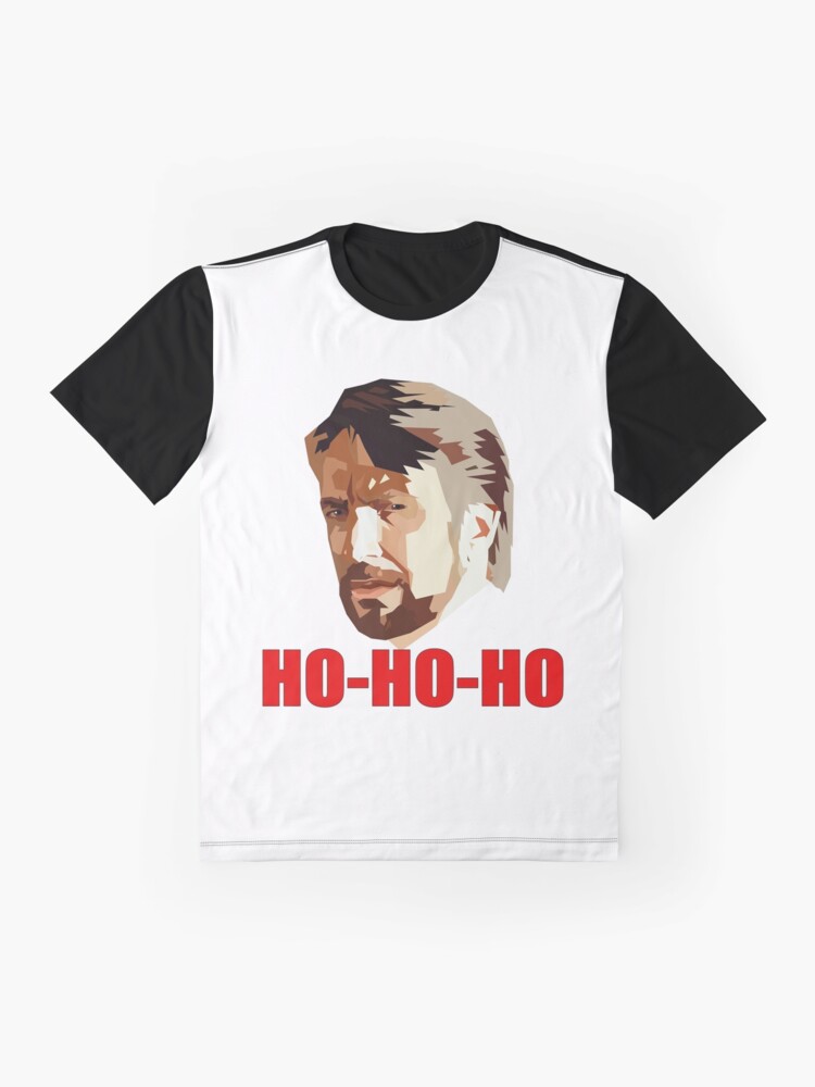 hans gruber christmas t shirt