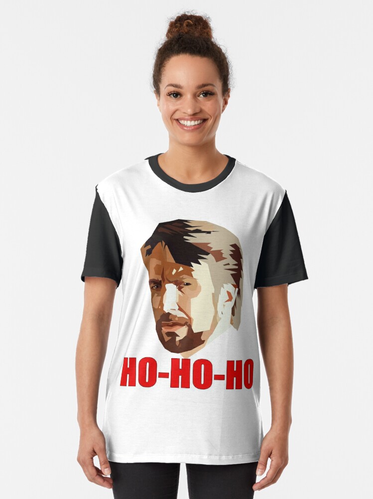 hans gruber christmas t shirt