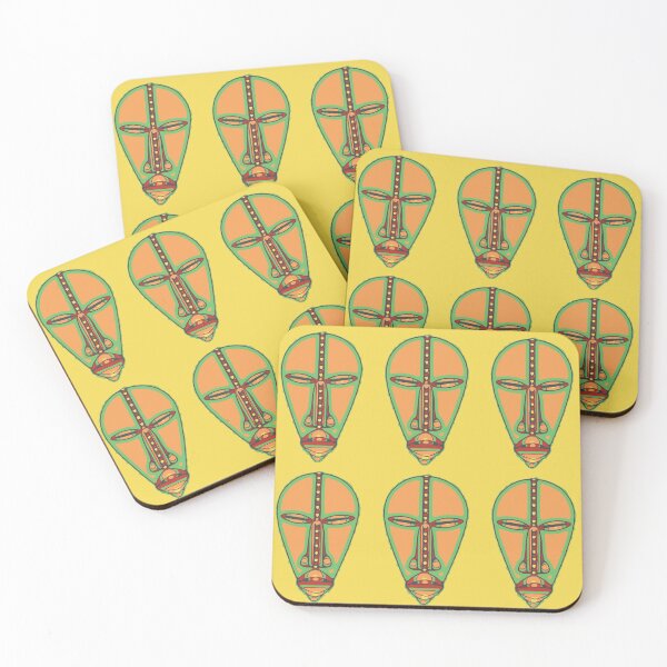 Item preview, African mask 2 designed and sold by AndyWorthyArt.