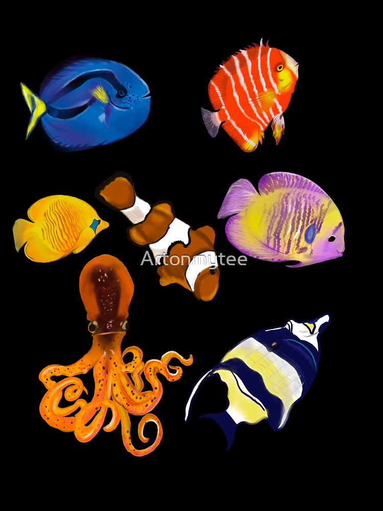 Best fishing gifts for fish lovers 2022. Koi fish swimming in a