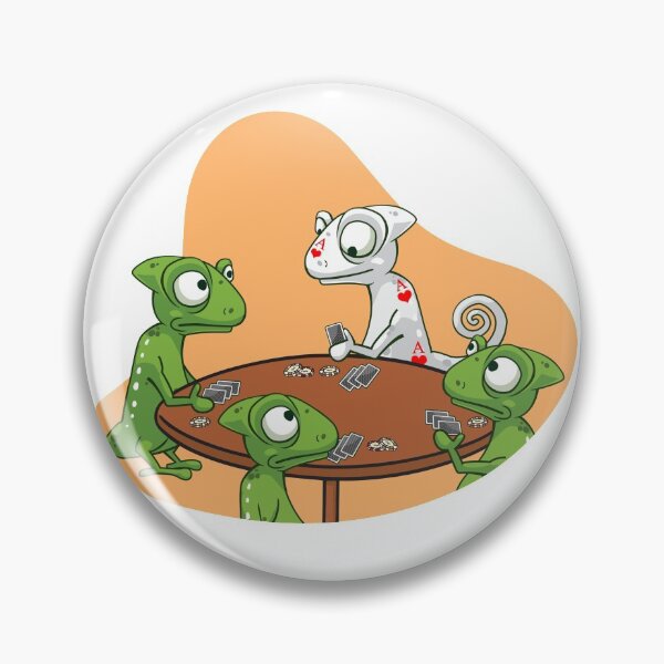 Item preview, Chameleon Poker Face designed and sold by printadorable.