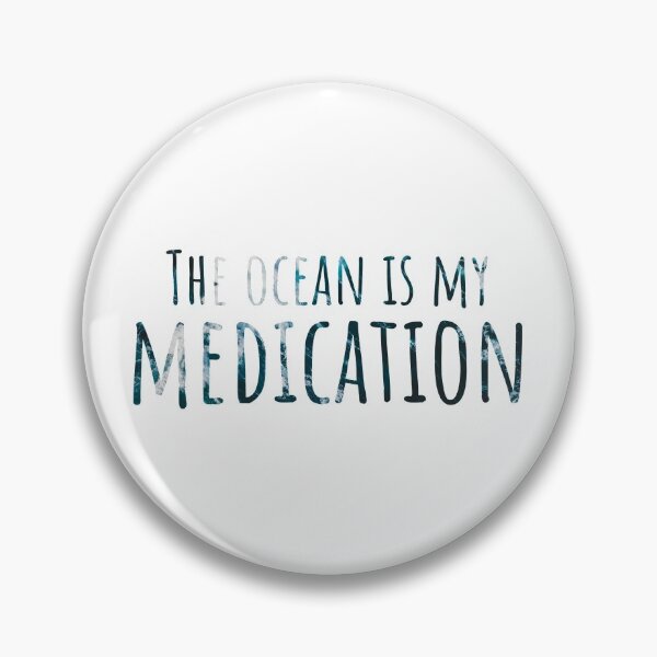 Item preview, The Ocean is my Medication designed and sold by wjrtapp.