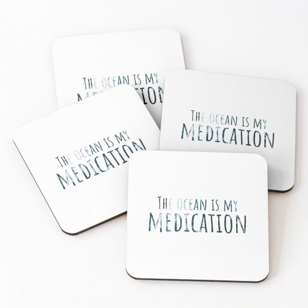Item preview, The Ocean is my Medication designed and sold by wjrtapp.