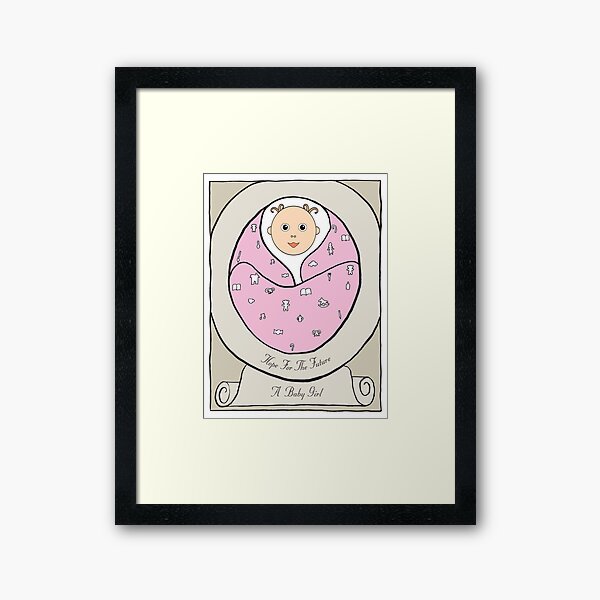 Item preview, New Born Baby Girl designed and sold by springwoodbooks.