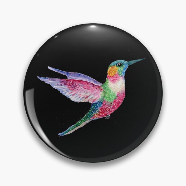Item preview, Rainbow Hummingbird Lovers Bird Watchers Humming Bird Lovers Gift designed and sold by KatesFunnyArt.