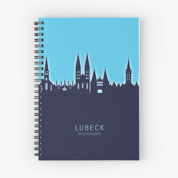 Item preview, Lubeck Germany Skyline designed and sold by ArtPrints.
