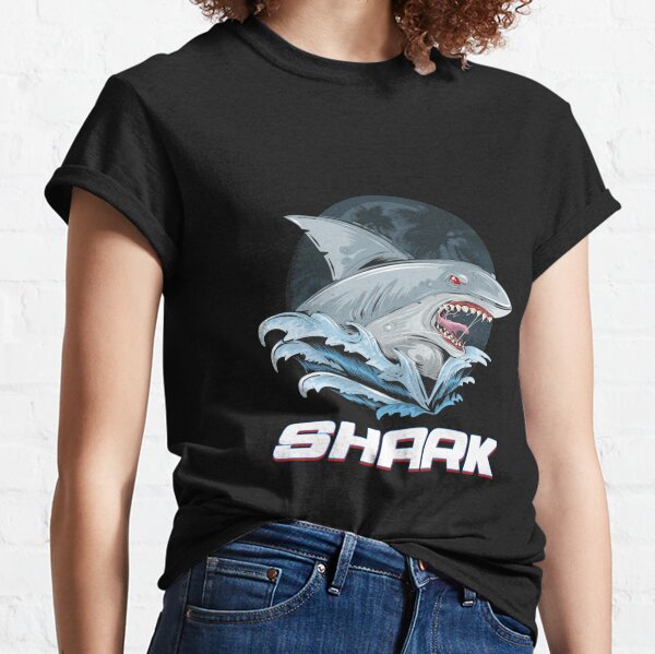 Fishing Videos T Shirts Redbubble - roblox shark bite megalodon found me let s play with combo panda