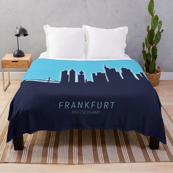 Item preview, Frankfurt Germany Skyline designed and sold by ArtPrints.