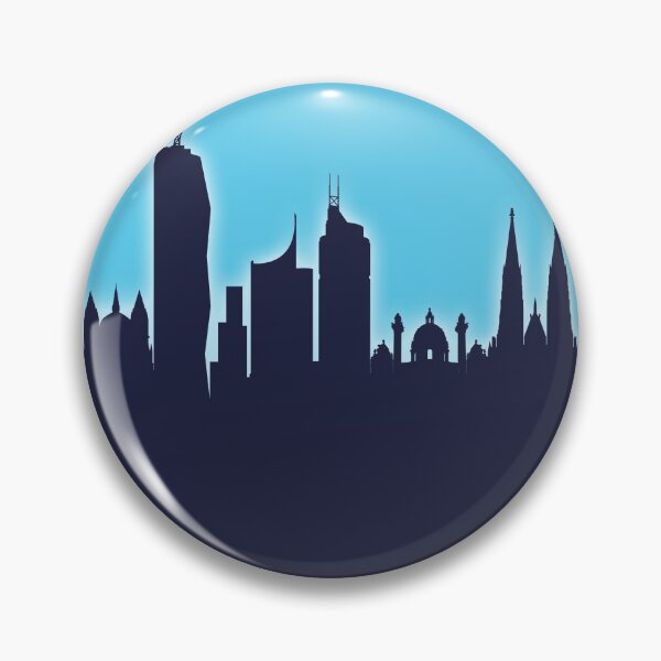 Artikelvorschau, Vienna Austria Skyline entworfen und verkauft von ArtPrints.