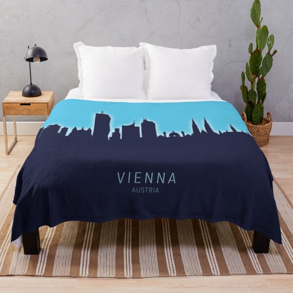Artikelvorschau, Vienna Austria Skyline entworfen und verkauft von ArtPrints.