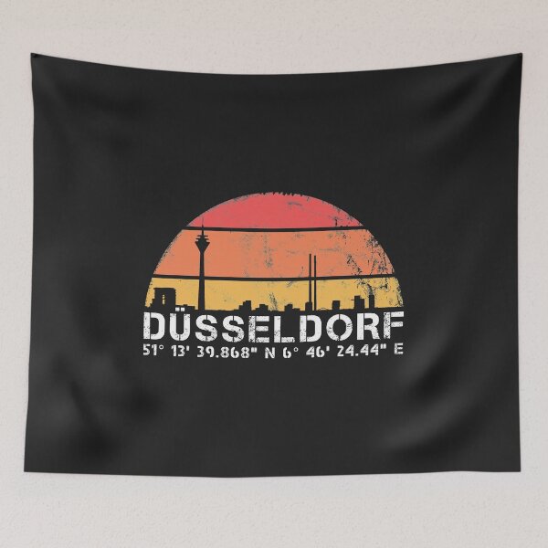 Item preview, Düsseldorf, GPS coordinates, TV tower gift designed and sold by Kuma518.
