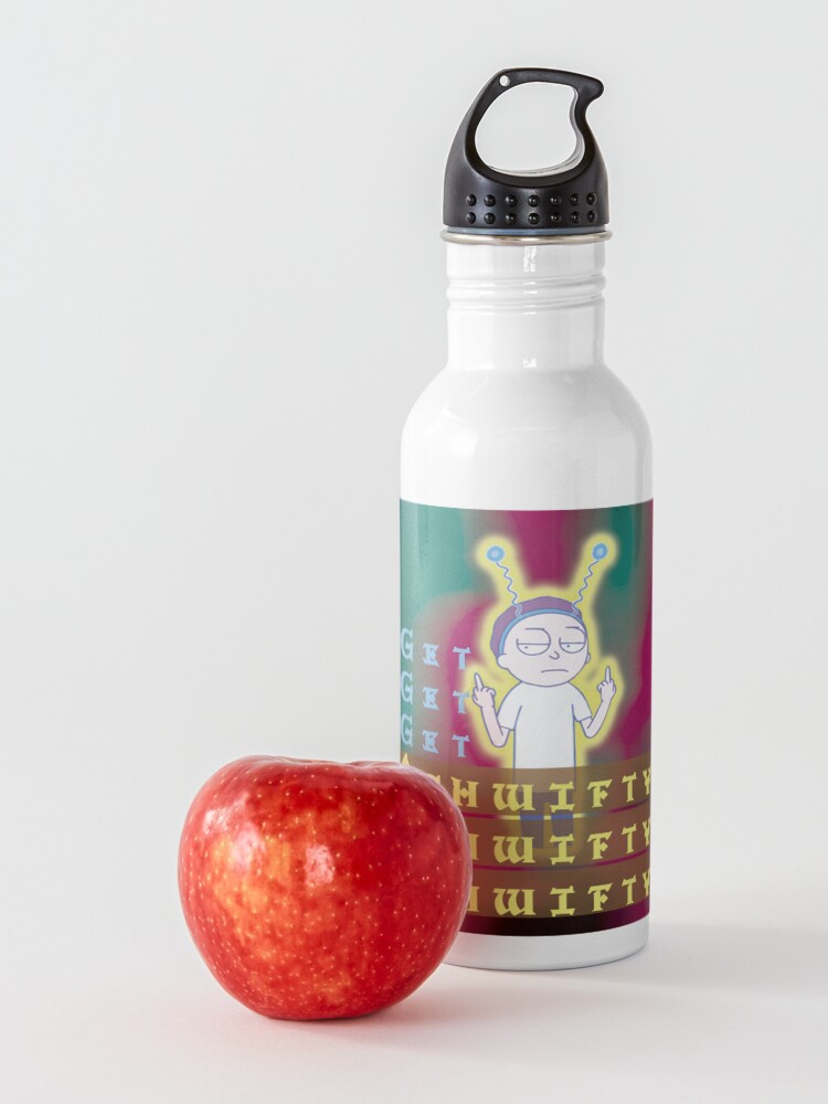 Alternate view of Get schwifty Rick and Morty Water Bottle