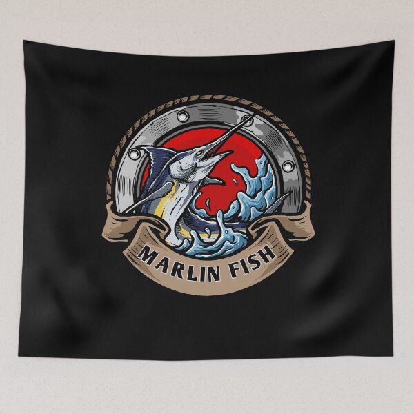 Item preview, Marlin fish designed and sold by TopDesignArt.