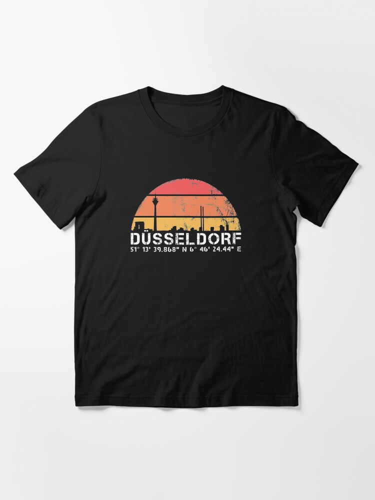 Dusseldorf Gps Coordinates Tv Tower Gift T Shirt By Kuma518 Redbubble