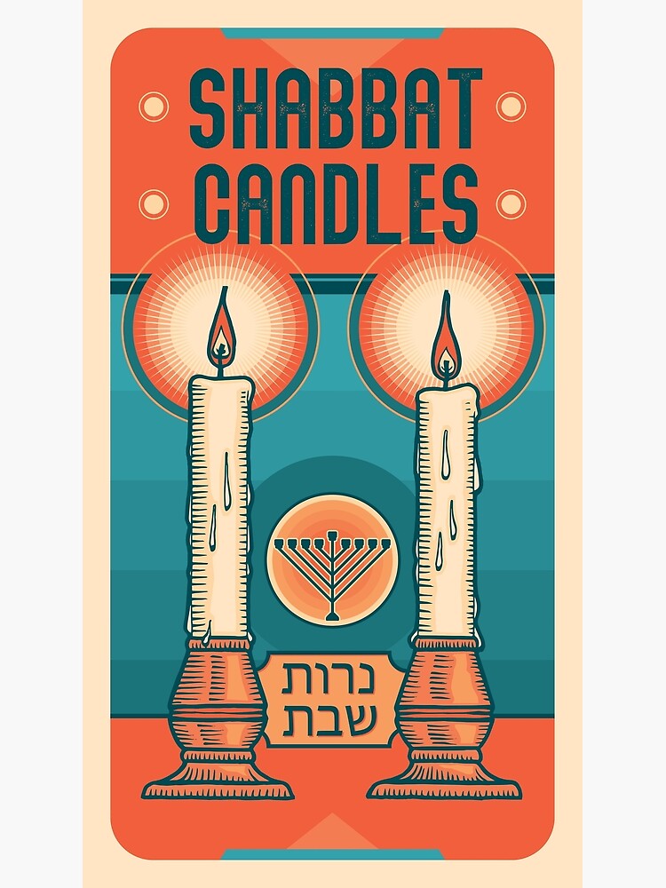 "Shabbat candles" Poster for Sale by dmitrysytnikov Redbubble