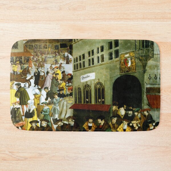 Item preview, Architectural Medieval scene designed and sold by Vintage Designs +.