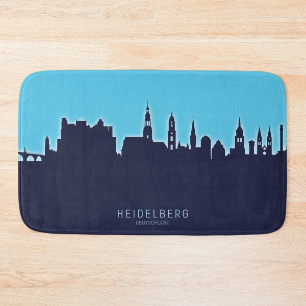 Item preview, Heidelberg Germany Skyline designed and sold by ArtPrints.