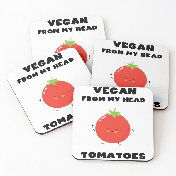 Item preview, Vegan from my Head Tomatoes designed and sold by printadorable.
