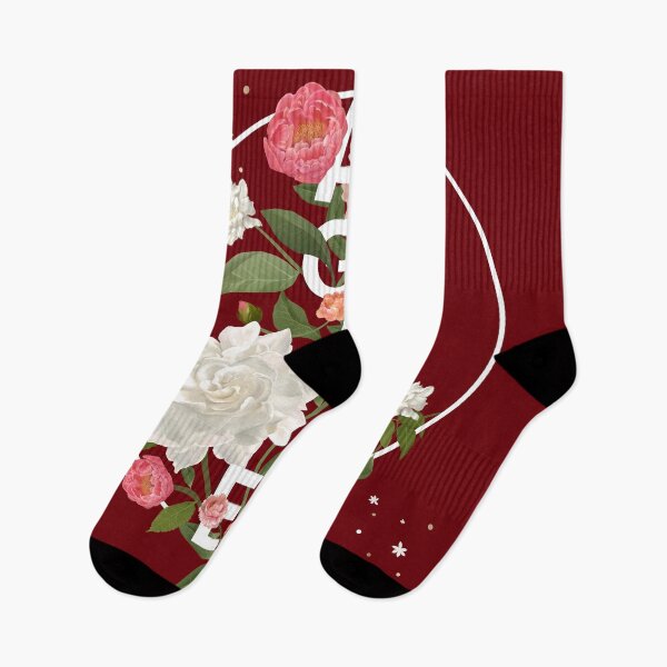 Item preview, AGAPE Red Floral designed and sold by KA DESIGNS.