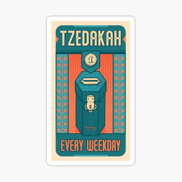 Item preview, Tzedakah every weekday designed and sold by Dmitry Sytnikov.