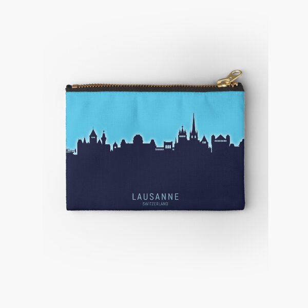 Item preview, Lausanne Switzerland Skyline designed and sold by ArtPrints.
