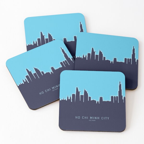 Item preview, Horizonte de Vietnam de la ciudad de Ho Chi Minh designed and sold by ArtPrints.