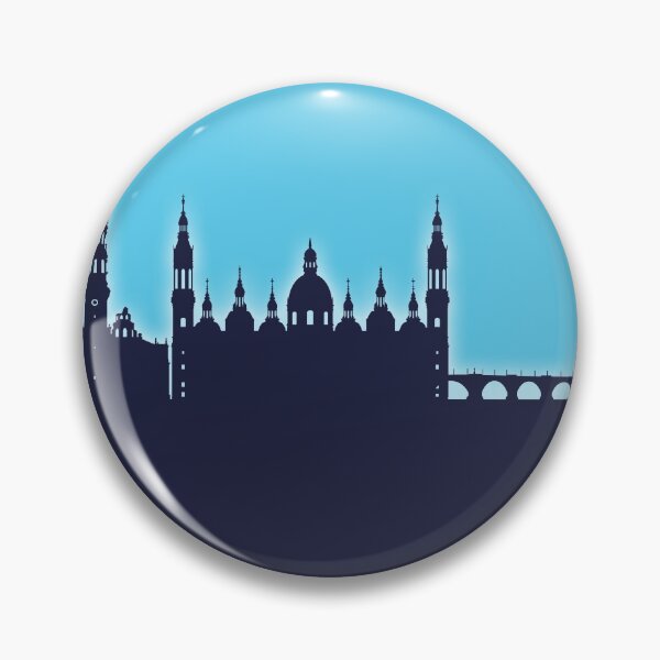 Item preview, Zaragoza Spain Skyline designed and sold by ArtPrints.