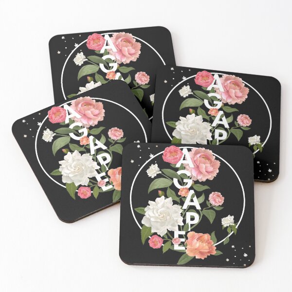 Item preview, AGAPE Black Floral designed and sold by KA DESIGNS.