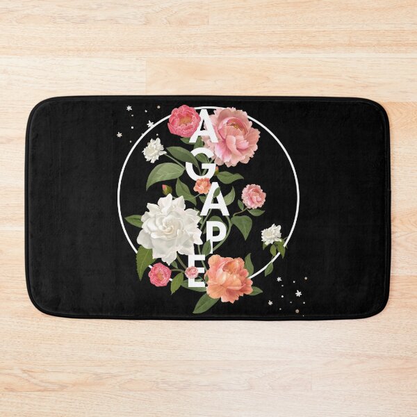 Item preview, AGAPE Black Floral designed and sold by KA DESIGNS.
