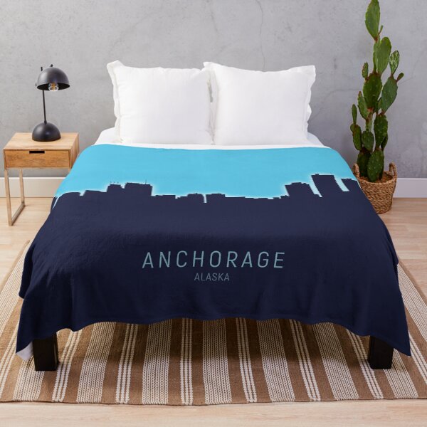 Artikelvorschau, Anchorage Alaska Skyline entworfen und verkauft von ArtPrints.